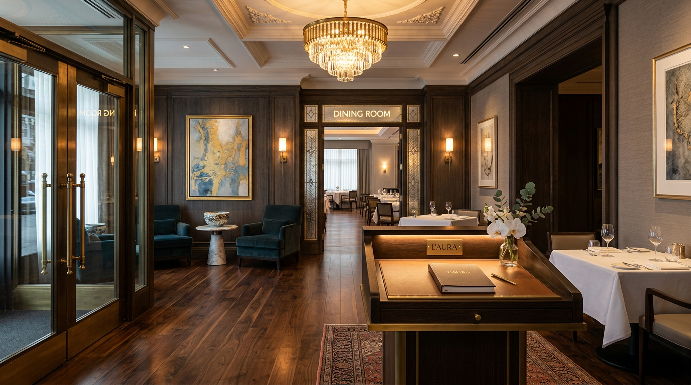 Main Entrance & Reservation